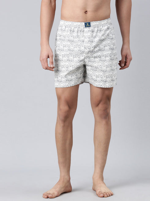 2 Pack Printed Cotton Boxers